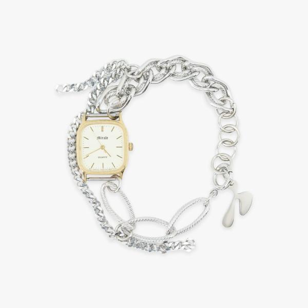 HIDAKA（ヒダカ） | TIMELESS/WATCH BRACELET (SILVER) 時計 ウォッチ