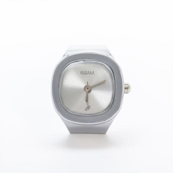 HIDAKA（ヒダカ） | GHOST RING WATCH (SV/GY) 指輪 時計 リング