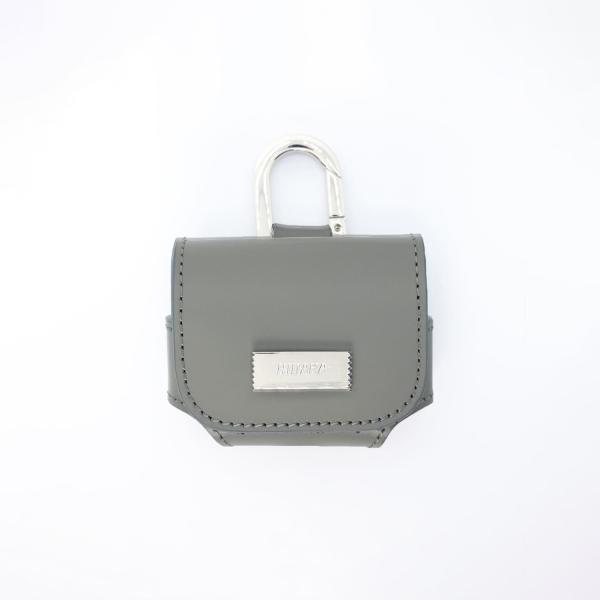 HIDAKA ヒダカ AirPodsケース レザー グレー HIDAKA（ヒダカ） AIRPODS PRO CASE (GRAY) [AirPods Pro ケース