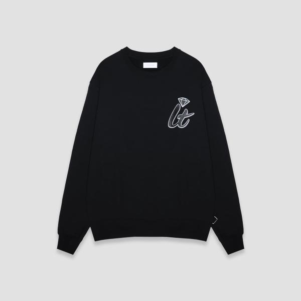 ICE & TECHNO 迷彩 クルーネック トレーナー ICE&TECHNO ICE & TECHNO (アイス アンド テクノ) CURL IT SWEATSHIRT