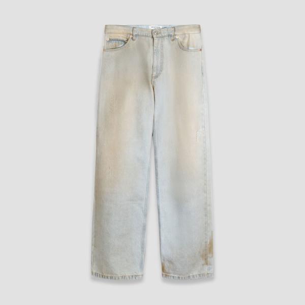 ROLD SKOV | WIDE PANT (BURNT SCRATCHES) デニムパンツ ワイド