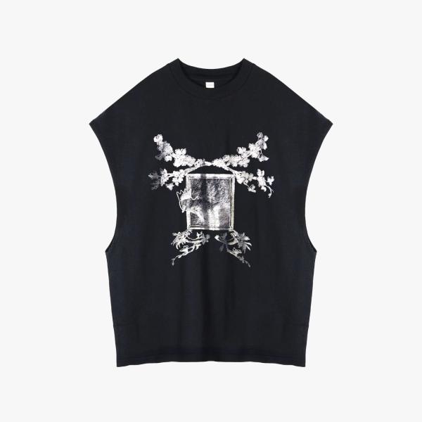 shinya kozuka24ssBUZZED BIRDノースリーブTシャツ SHINYAKOZUKA(シンヤコヅカ)のBUZZED BIRD(Tシャツ)の通販