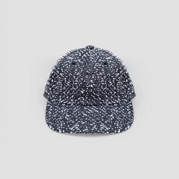 RANDY ランディ ニードルパンチ デニムキャップ インディゴ Rロゴ RANDY (ランディ) SUN (INDIGO) [6パネル キャップ 帽子 デニム
