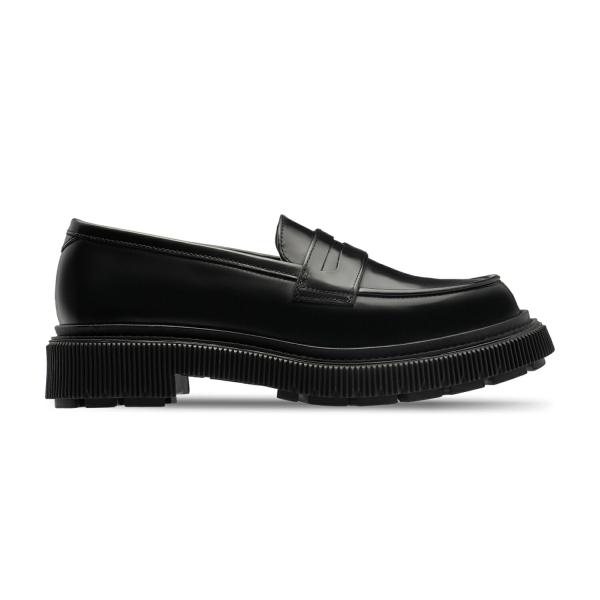 ADIEU PARIS (アデュー) TYPE159 (BLACK) [ローファー レザー