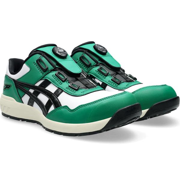 ＼P５倍／ アシックス CP306BOA LC 限定カラー 300.ケール×ブラック asics 1273A126 安全靴 ボア ローカット ダイアル式 数量限定
