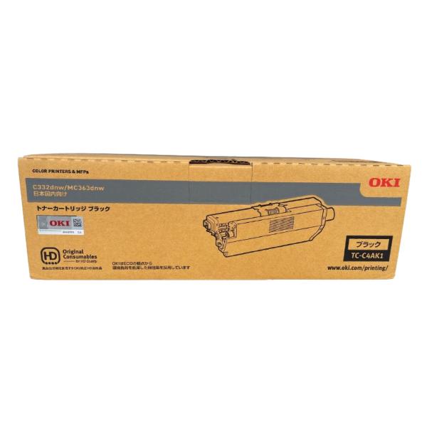 OKI(沖データ)トナーカートリッジ TC-C4AK1 ブラック 純正/新品/送料無料