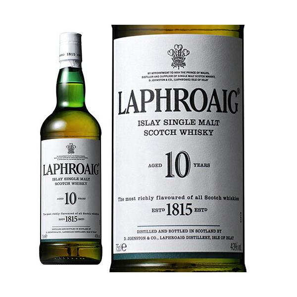 ラフロイグ10年/Laphroaig ビン・瓶 スコットランド 700ml 40.0