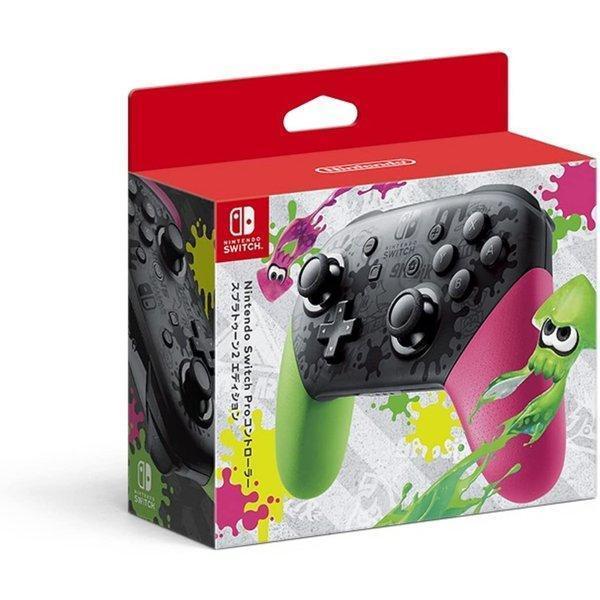 Nintendo Switch Pro コントローラー 純正 スプラトゥーン2