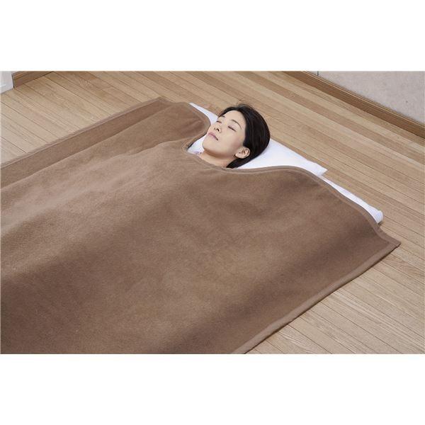国産キャメル毛布(くりえり毛布) 〔シングルサイズ〕 140×230cm 日本製 