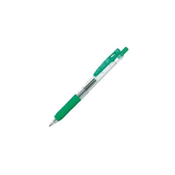 (まとめ) ゼブラ ゲルインクボールペン サラサクリップ 0.5mm 緑 JJ15-G 1本 〔×60セット〕〔沖縄離島発送不可〕