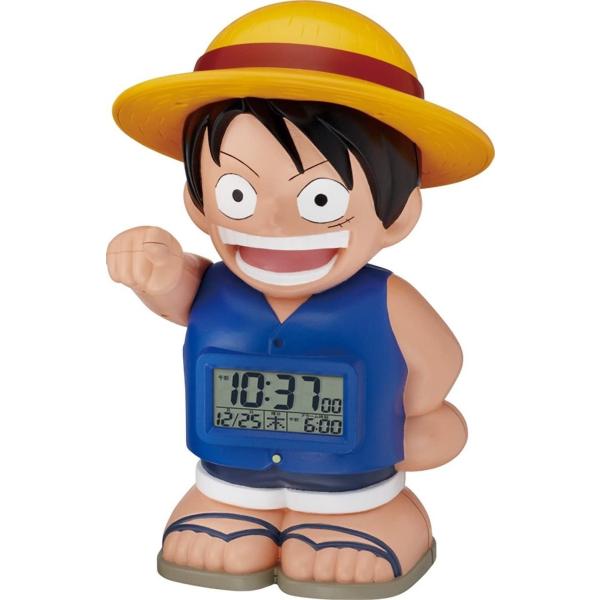 One Piece ワンピース キャラクター目覚し時計 麦わらのルフィ おしゃべり 人感センサー機能搭載 8rda50rh04 Www Arilab Com Tr Index Php