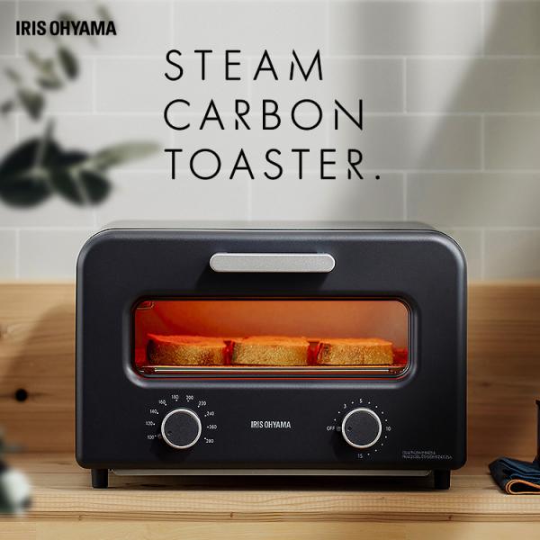 IRIS OHYAMA スチームオーブントースター IRIS OHYAMA トースター 4枚 パン アイリスオーヤマ オーブン