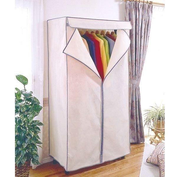 IRIS OHYAMA ハンガーラック カバー付き PIW-900 キャスター付き