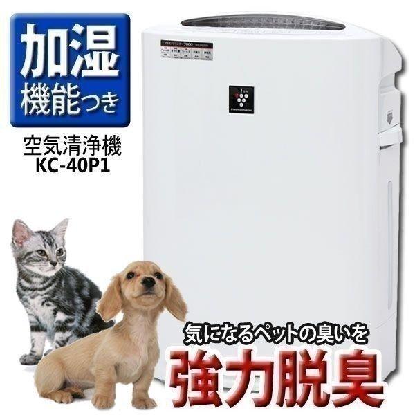 シャープ プラズマクラスター 加湿空気清浄機 Kc 40p1 W アイリスオーヤマ Sagaretxe Net