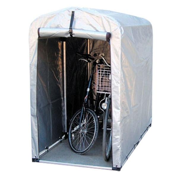 自転車置き場 屋根 おしゃれ 家庭用 物置 サイクルポート アルミ