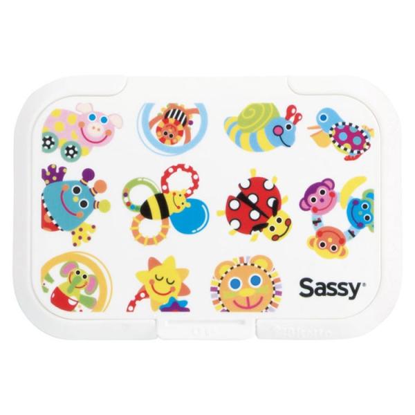 ウェットシートの取り口に貼るだけ！Sassyのポップなデザインが登場。 ・貼ってはがせるウェットシートのフタ。 ・市販のおしりふき・クリーナーシート・ウェットティッシュなどにご使用いただけます。 ・貼って、はがして繰り返し使える！ ●商品サ...