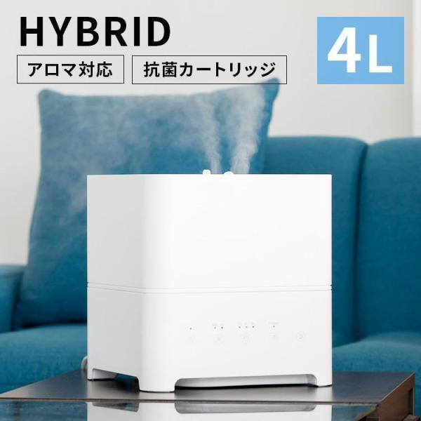 IRIS OHYAMA（アイリスオーヤマ） 加湿器 大容量 4L 卓上 スチーム式