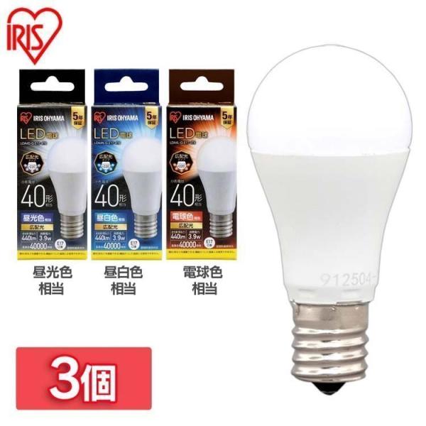 LED�d�� E17 40W 40�` �L�z�� 3�Z�b�g LDA4D-G-E17-4T6 LDA4N-G-E17-4T6 LDA4L-G-E17-4T6 �A�C���X�I�[���}
