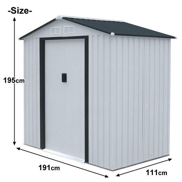 物置 屋外 大型 おしゃれ Diy メタルシェッド S101a 自転車置き場 車庫 頑丈 収納庫 サイクルガレージ バイクガレージ セール Buyee Buyee Japanese Proxy Service Buy From Japan Bot Online