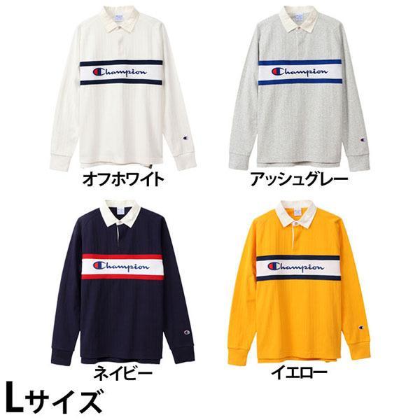 Champion ゴルフ 長袖ポロシャツ XL グレー Champion チャンピオン ゴルフ ガゼット 長袖 ポロシャツ ウェア