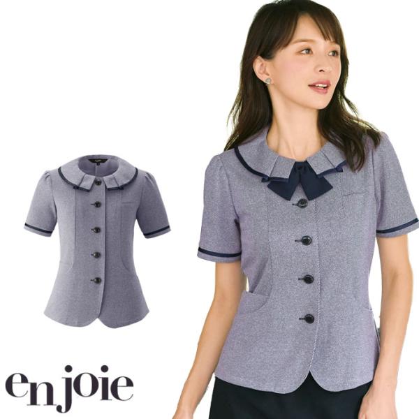 ジョア 事務服 オーバーブラウス アンジョア 26752 高通気 UVカット