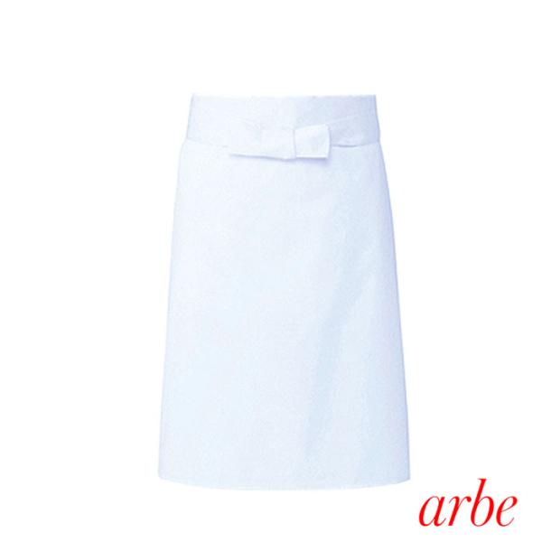 ■品名・品番：前掛　T80■カラー：C-1.ホワイト■サイズ：M■素材：双糸ツイル(ポリエステル65%　綿35%)■着用シーズン：オールシーズン■メーカー・ブランド：チトセ・arbe(アルベ)■お届け情報：メーカーお取り寄せの商品です。※メ...