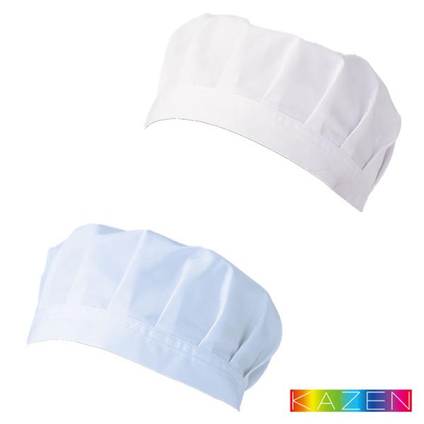 ■品名・品番：給食帽・後ろゴム(2枚入)(男女兼用／ユニセックス)　391-90-91■カラー：391-90.ホワイト　391-91.サックス■サイズ：M　L　LL　3L ■素材：ブロード(ポリエステル65%・綿35%)■機能・特長：O-1...