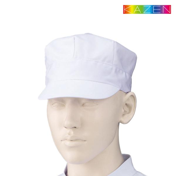■品名・品番：八角帽子(2枚入)　475-40■カラー： ホワイト■サイズ：フリーサイズ■素材：ツイル(ポリエステル65%・綿35%)■機能・特長：後ろ:ゴム仕様　ツバ:ポリエチレン芯■メーカー・ブランド：サンアロー・KAZEN(カゼン)■...