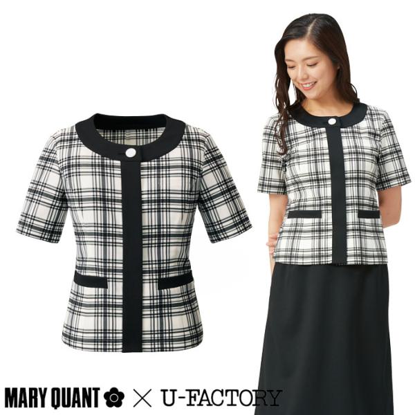 【新品タグ付き】マリークワント 事務服 11号 ジャケット スカート 2点セット uniform-bt_ufa-m43211
