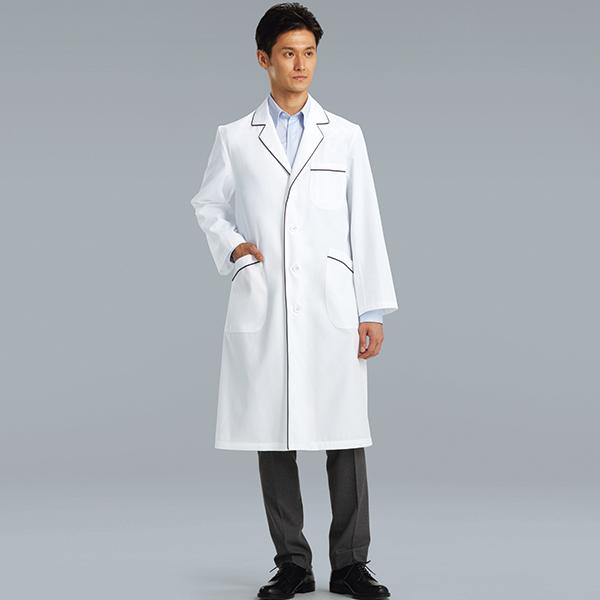 ドクターコート 118 18 メンズ シングル 長袖 制菌 吸汗 ストレッチ 白衣 医師 診察衣 医療 クリニック 病院 Kazen Medical 白衣 診察衣 サイズ 4l Gvcal Com