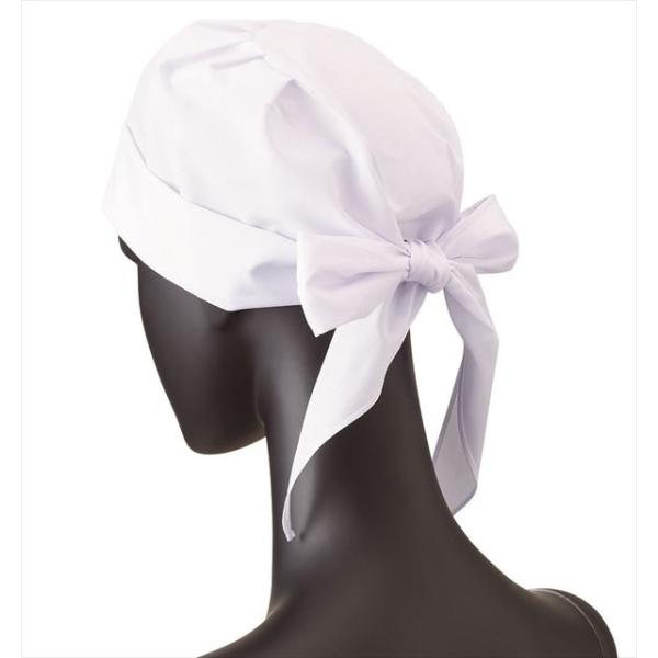 サンペックスイスト 作業用帽子 三角巾型帽子サイズ：フリー色：ホワイト素材：ポリエステル６５％綿３５％、ブロード