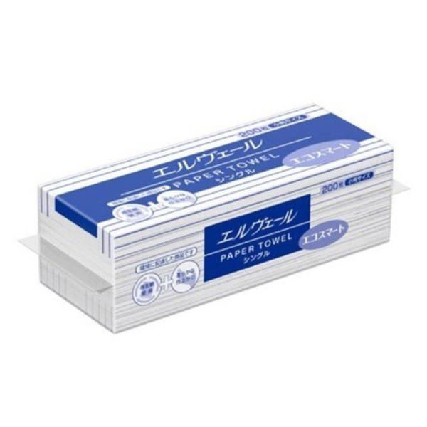 再生紙を使用した、柔らかな仕上がりで吸水性に優れています。170mm×210mm　200枚入り。