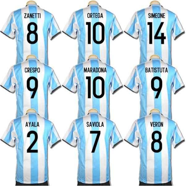 マーキング無料 お好きな名前 背番号お入れします 16サッカーユニフォーム アルゼンチン代表ホーム ノンブランドユニフォーム 子供用 S Xxl Buyee Buyee Japanese Proxy Service Buy From Japan Bot Online