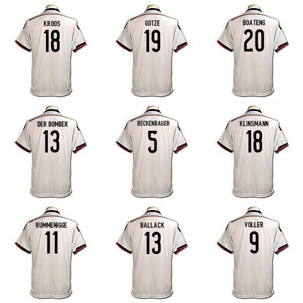 マーキング無料 お好きな名前 背番号お入れします 14サッカーユニフォーム ドイツ代表ホーム ノンブランドユニフォーム 大人用 M フリー Buyee 日本代购平台 产品购物网站大全 Buyee一站式代购 Bot Online