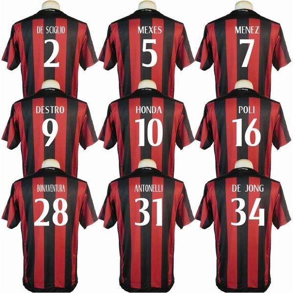 マーキング無料 お好きな名前 背番号お入れします 16サッカーユニフォーム Acミランホーム ノンブランドユニフォーム 大人用 M フリー Buyee Buyee Japanese Proxy Service Buy From Japan Bot Online