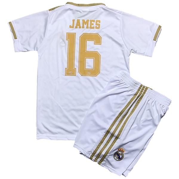 レアルマドリードホーム ハメス ロドリゲス James 背番号16 子供用サッカーユニフォーム ノンブランドレプリカユニフォーム Lrmh Kjames Unilinx 通販 Yahoo ショッピング