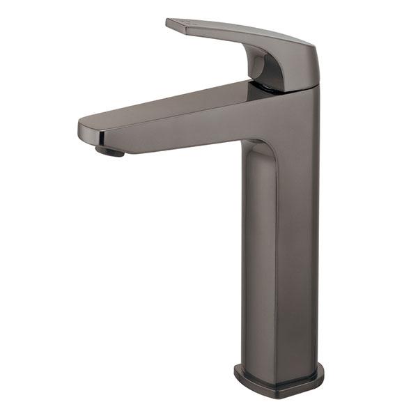 くすみ水色 水栓金具 カクダイ 183-318-DS シングルレバー混合栓