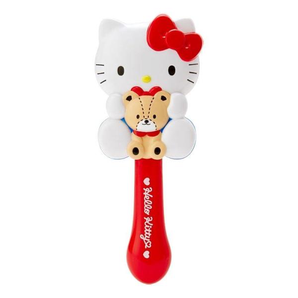 【段階的価格変動商品】サンリオ ハローキティ ダイカット ヘアブラシ レッド さんりお かわいい キャラクター グッズ プレゼント ギフト なないろ堂
