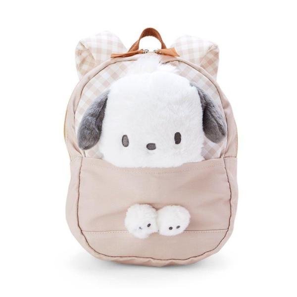 sanrio（サンリオ） ぬいぐるみ付き キッズ リュックサック ポチャッコ
