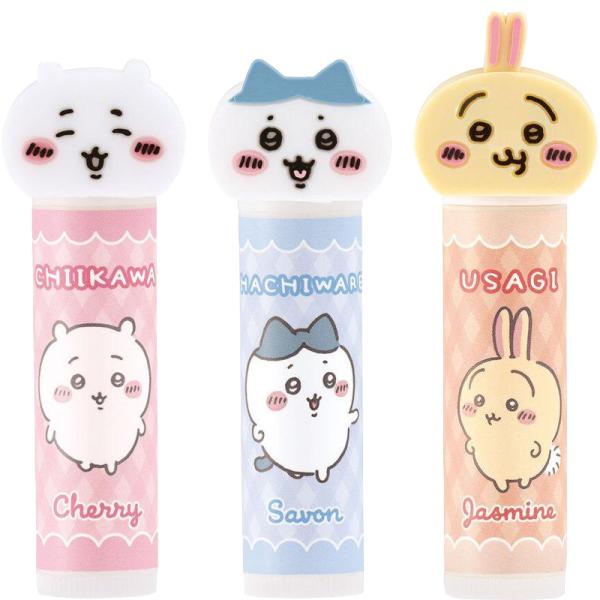 【段階的価格変動商品】ちいかわ マスコット リップクリーム ビューティー 小物 かわいい キャラクター グッズ プレゼント なないろ堂