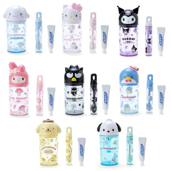 sanrio サンリオ タキシードサム ハブラシ＆コップセット さん
