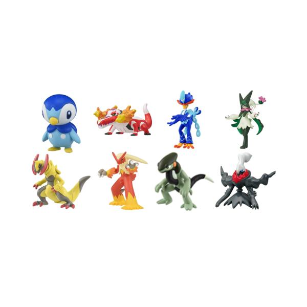 d*7様 ポケモン フィギュア　まとめ売り ポケモンキッズ メガリザードンX＆メガリザードンY編 7種 指人形