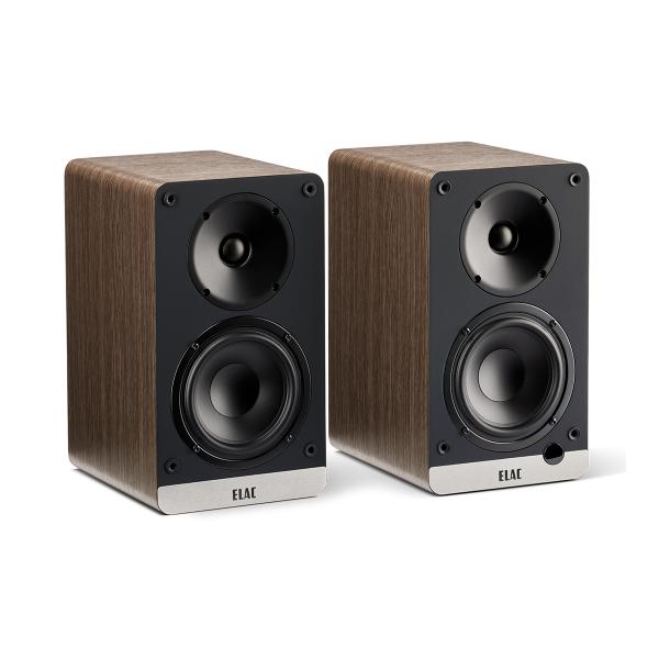 美品 ELAC Debut ConneX DCB41 ウォールナット ELAC Debut ConneX DCB41 ウォールナット ペア DAC内臓