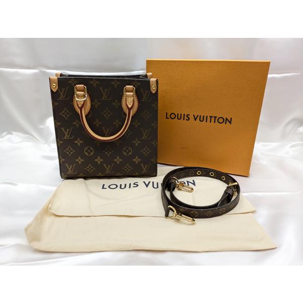 【LV】M46265 サックプラＢＢ モノグラムライン☆ＡＢ品☆質屋 ユニオン本通店 LOUIS VUITTON ルイ・ヴィトン LV】M46265 サックプラBB モノグラムライン☆AB品☆質屋 ユニオン