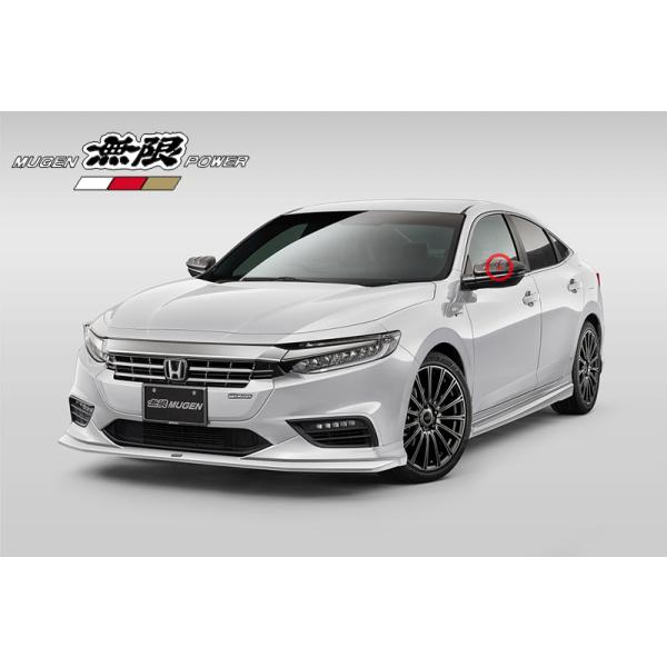 無限-MUGEN-]ZE4 インサイト用カーボンドアミラーカバー[76205-XNL
