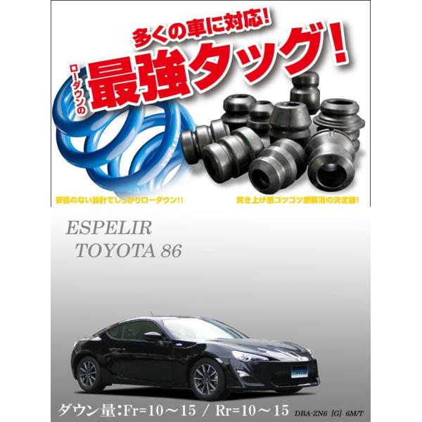 ぽぽ！スーパーダウンサス。 ESPELIR エスペリア スーパーダウンサス 1台分セット フリード