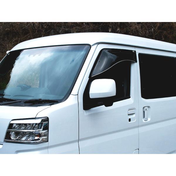 OXバイザー]S700B_S710B サンバーバン(R4/1〜)フロント用大型ドア