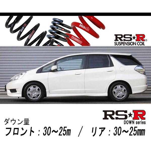 RS-R_RS☆R DOWN]GP2 フィットシャトルハイブリッド_HYBRIDスマート