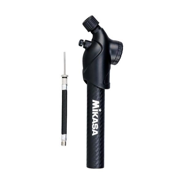 【種別】ボールアクセサリー【メーカー名】ミカサ(mikasa)【カラー】ブラック【サイズ】全長22cm【素材】プラステック製【特徴】・空気を入れながら圧力が測れる。・目盛が広く内圧がわかりやすい。・ダブルアクション仕様(ポンプを押した時、引...