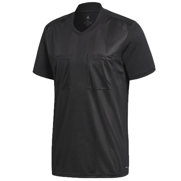 【種別】審判ウェア【メーカー名】アディダス(adidas)【カラー】ブラック(CF6213)【素材】ポリエステル64%ポリエステル36%【特徴】・アディダスのベーシックレフリーシャツ・フロントに二つのポケットを採用クライマライト搭載
